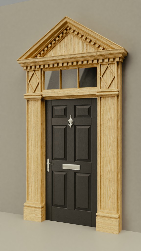 Colonial Door & Frame preview image 2